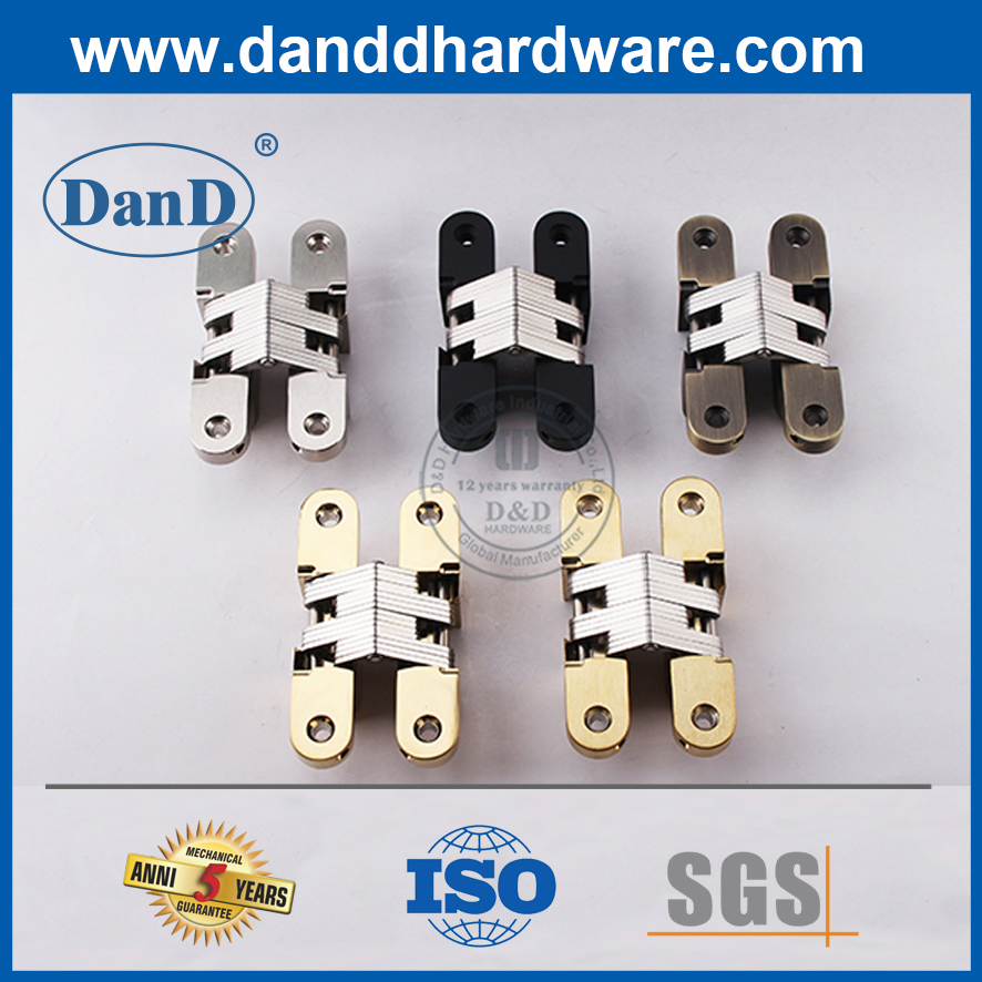 Interior Door Invisible Zinc Alloy Door Hinge for Bedroom