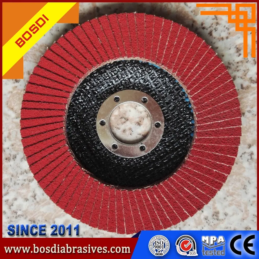 4.5'' Flap Disc, Abrasive Coated Flap Disc/Disk Polishing Grinding Metal and Flap Stainless Steel Surface