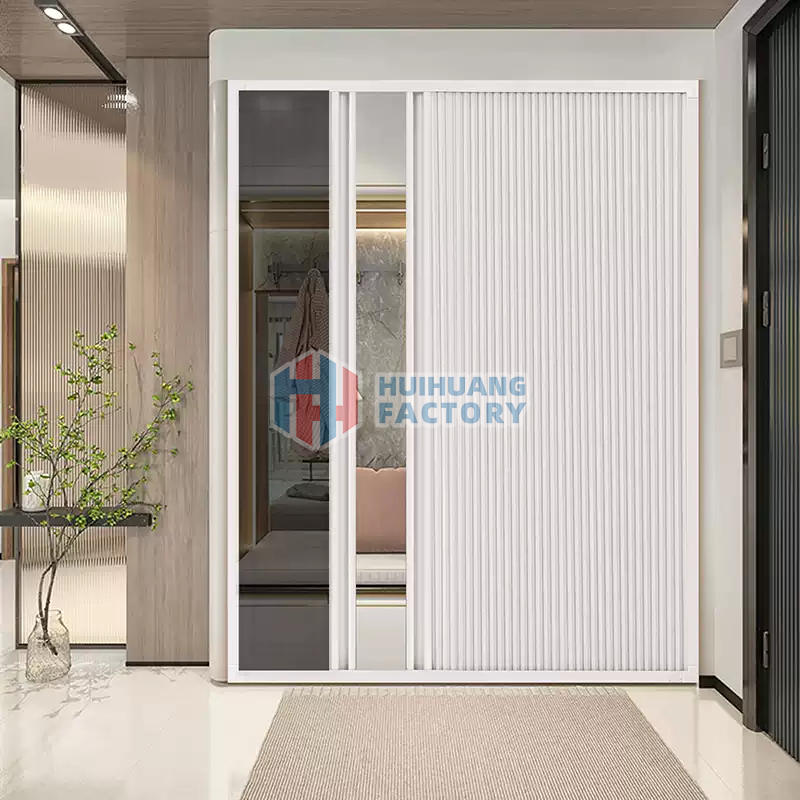 Sunshade and Mosquito Net Screen Window/Door with Pleated Mesh Blackout Honeycomb
