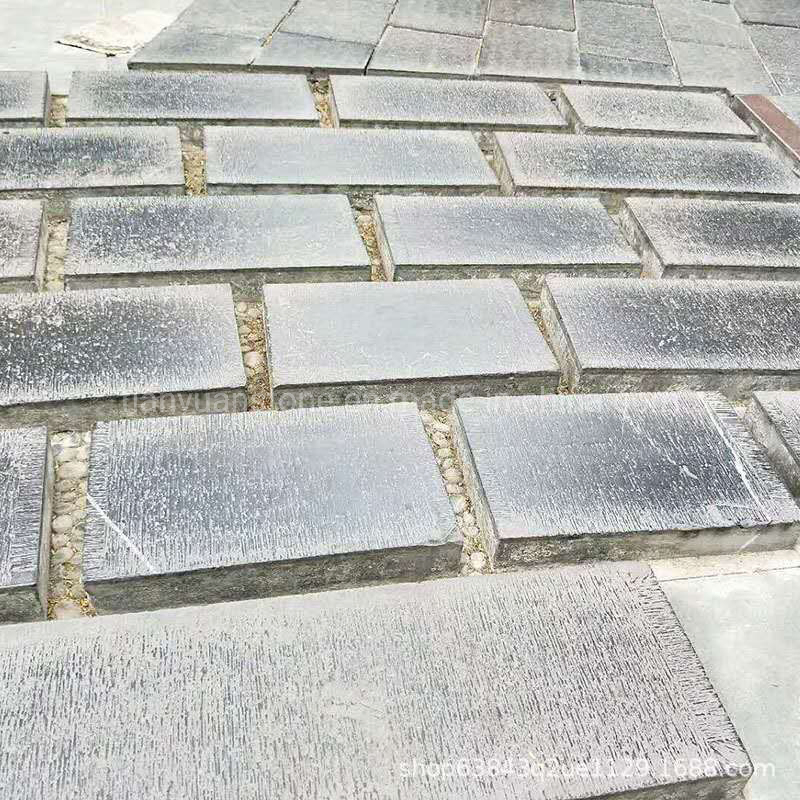 Honed/Flamed/Chiseled Grey Blue Limestone for Exterior Wall and Floor