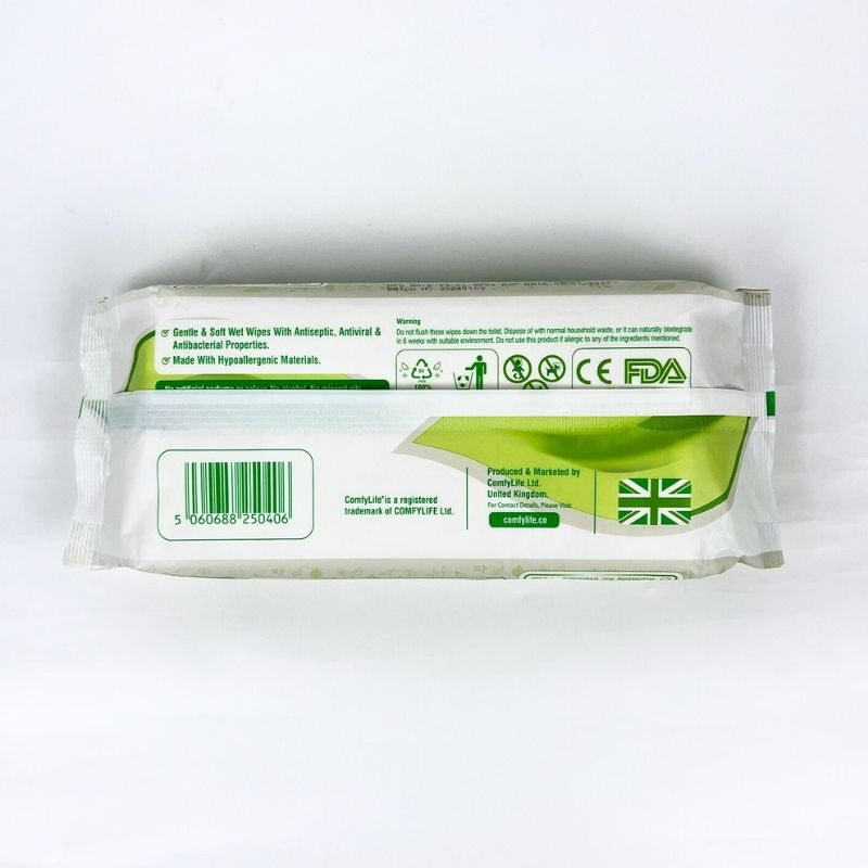 Adult Hygiene Wipes Soft and Gently No Stimulation High Absorption Bamboo Wipes