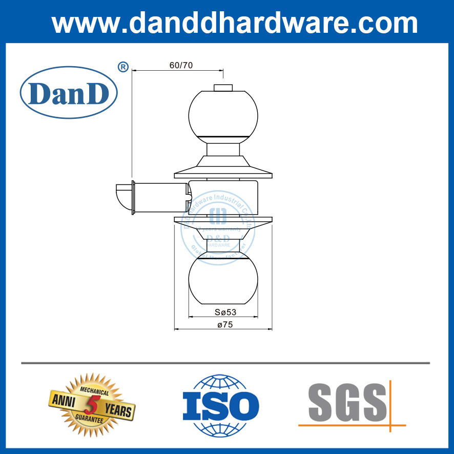 Stainless Steel Cylinder Low Price Door Lock Knob Set Lock Set