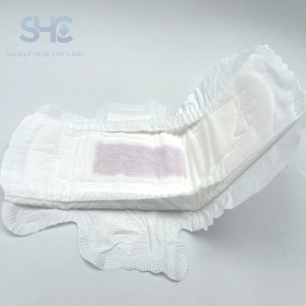 OEM Disposable Organic Cotton Feminine Sanitary Napkins Pads Super Absorbent Menstrual Napkins