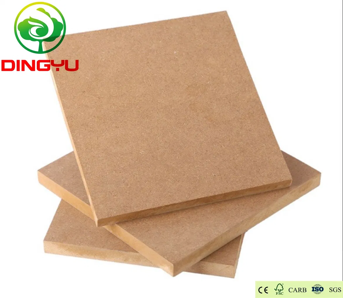 Raw MDF / MDF Wood Prices / Plain MDF Board for Furniture