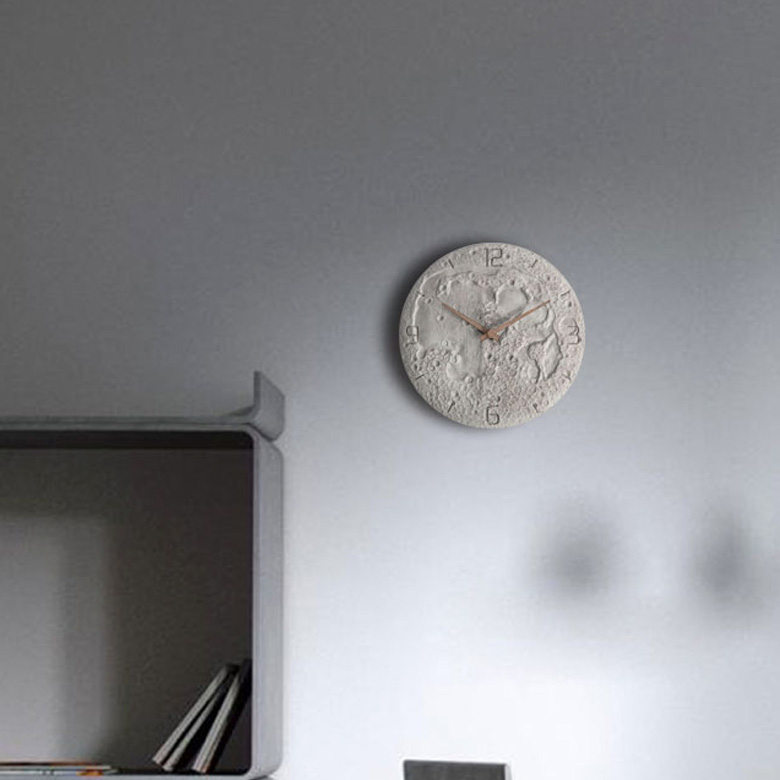 Home Decoration Crafts, Cement Wall Clock and Watch for Indoor&Home Decoration Craft
