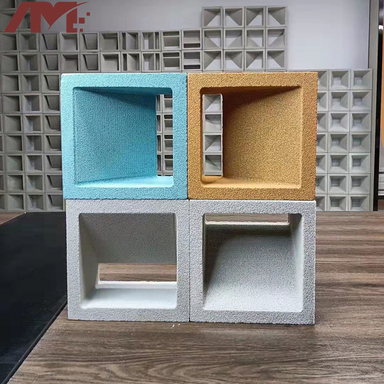 Chinese Decorative Outside Wall Villa Building Material Red Hollow Wall Bricks