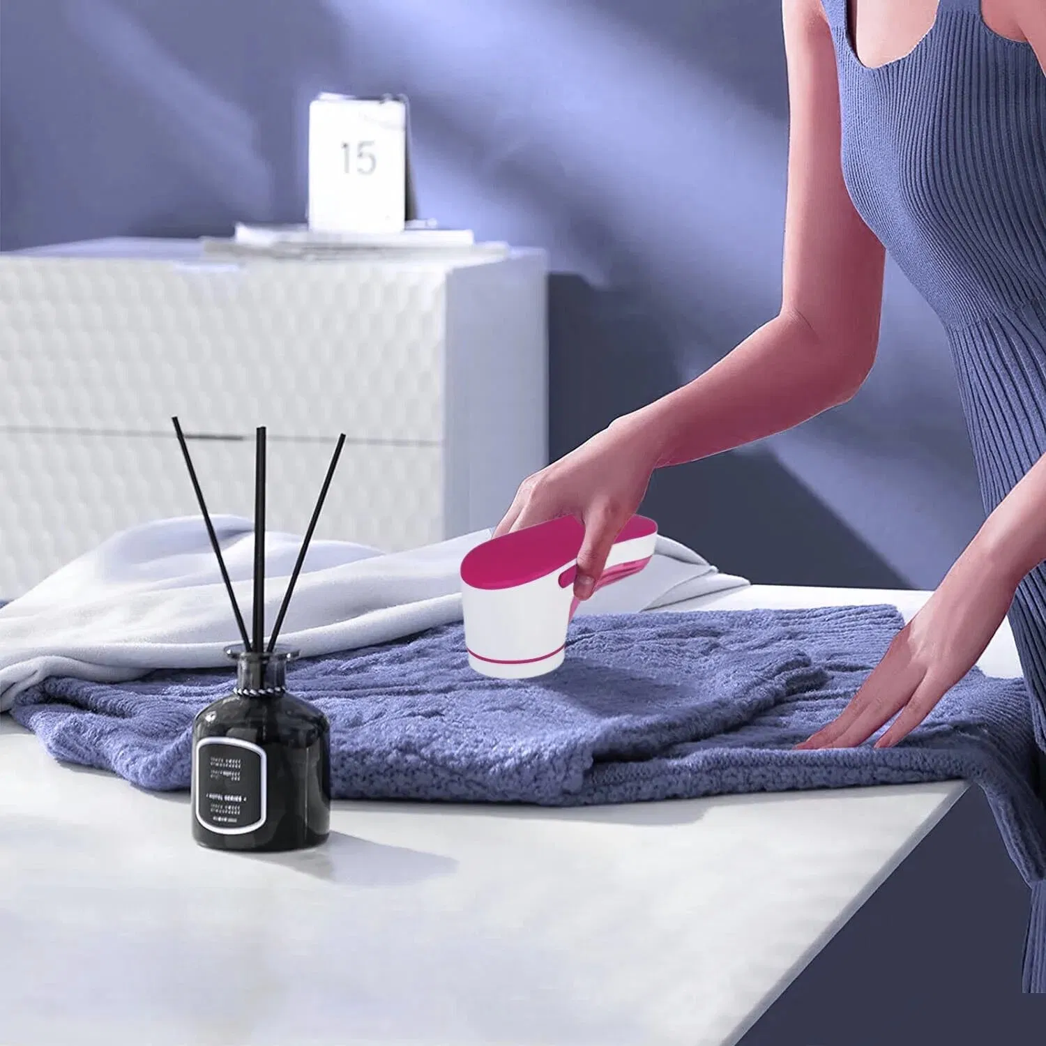 Manual Hair Removal Fabric Shaver Lint Roller Clothes Brush Portable Wooden Lint Remover Tools