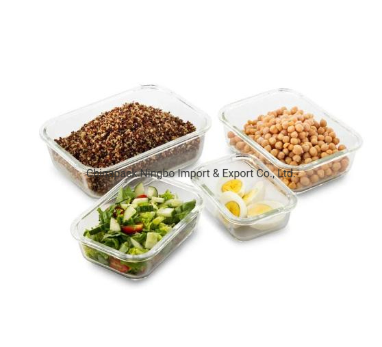 Super Large Glass Food Storage Cassette Sealing Cover