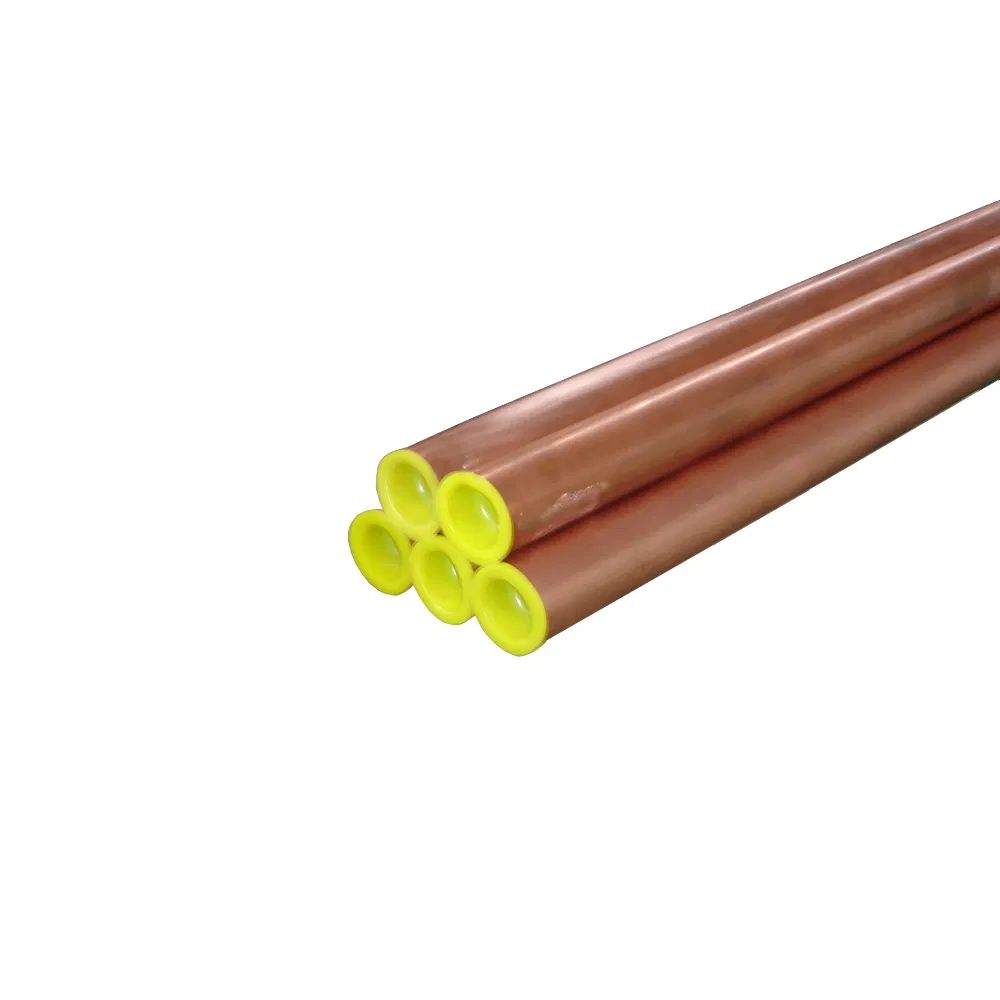 Straight Degreased Copper Tube Pipe for Medical Gas Pipeline