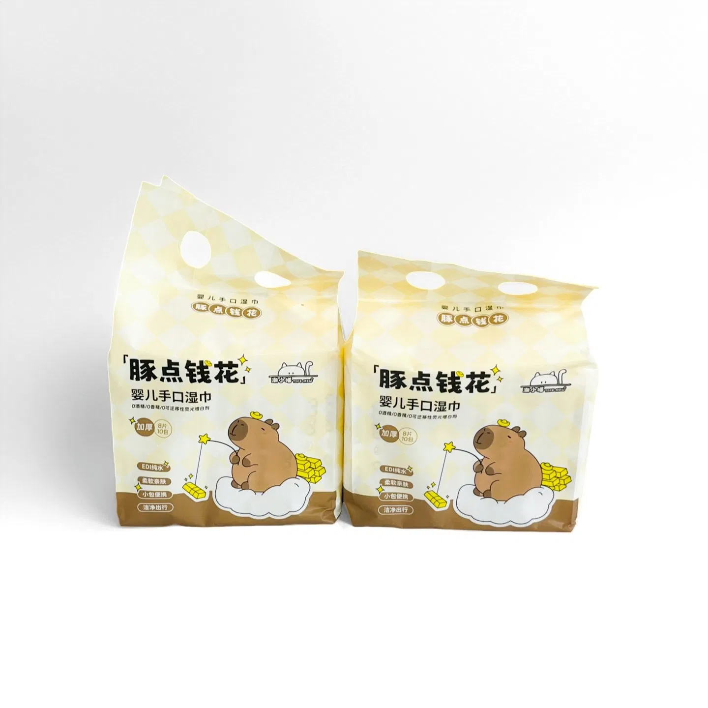 Top Sale Non-Woven Baby Wet Wipes Daily Cleaning Needs