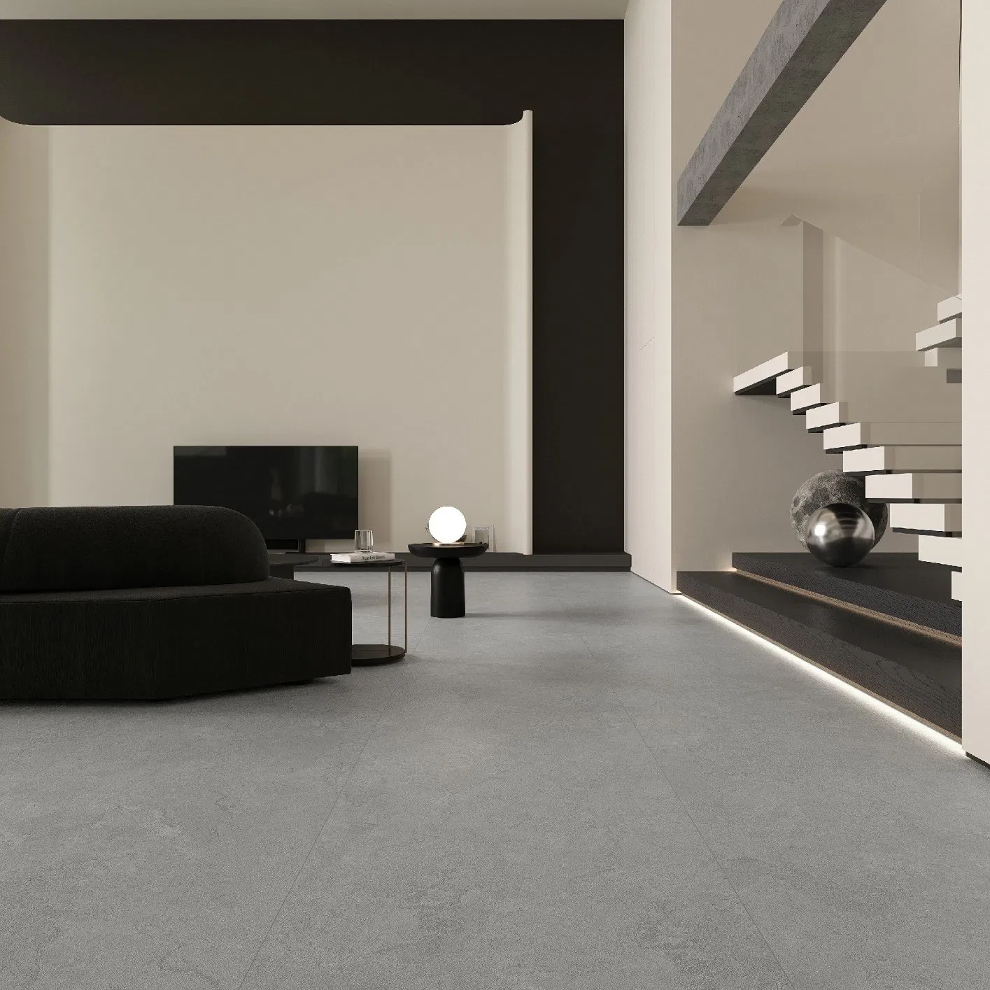 Nt12008&Nt12011 Anti-Slip Rustic Porcelain Flooring Lobby Living Tile