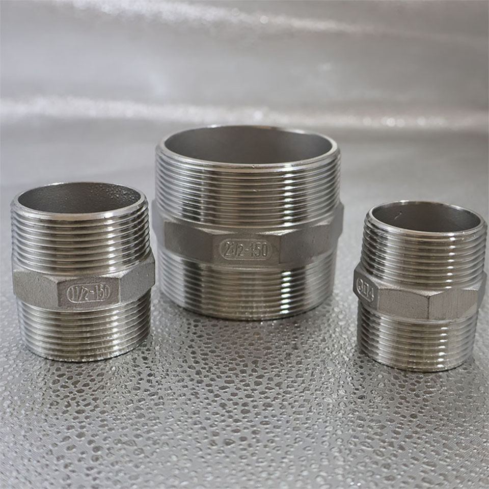 Premium Male Hex Nipple Pipe Fittings for Plumbing Adapter