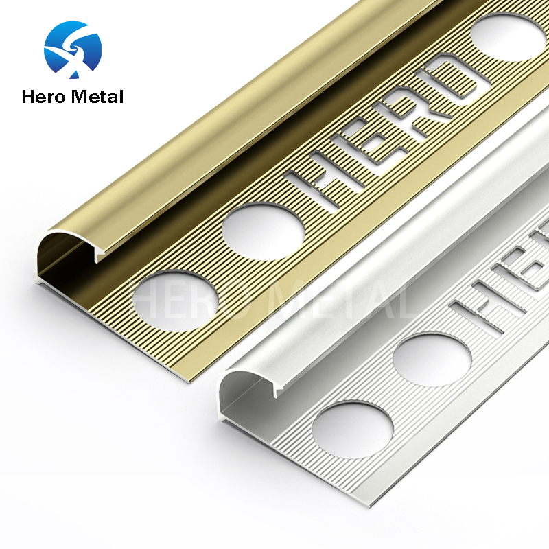 High Quality Special Decoration 2.5m Ceramic Edge Bullnose 13mm Trim Stick on Tile Container Corners Curved Round Shape Strip