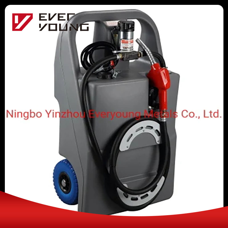 100L Automatic Shut off Small Plastic Oil Tank Diesel Tank for Mobile Refilling Fuel Transfer Plastic Fuel Tank