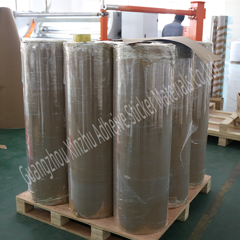250g Thermal Paper Card Thermal Adhesive Sticker Material Label Rolls Sticker Material
