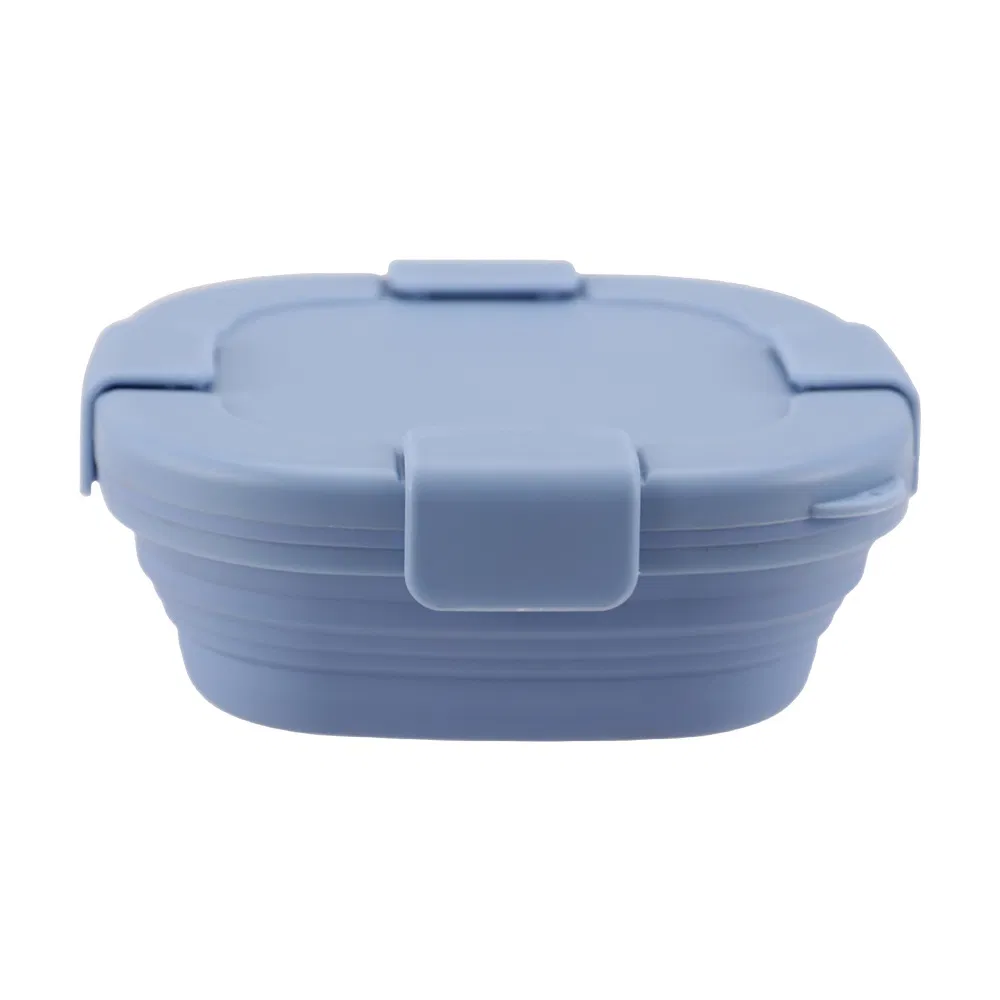 Microwave Safe Food Containers Lunch Boxes Fridge Storage Outdoor Silicone Foldable Boxes