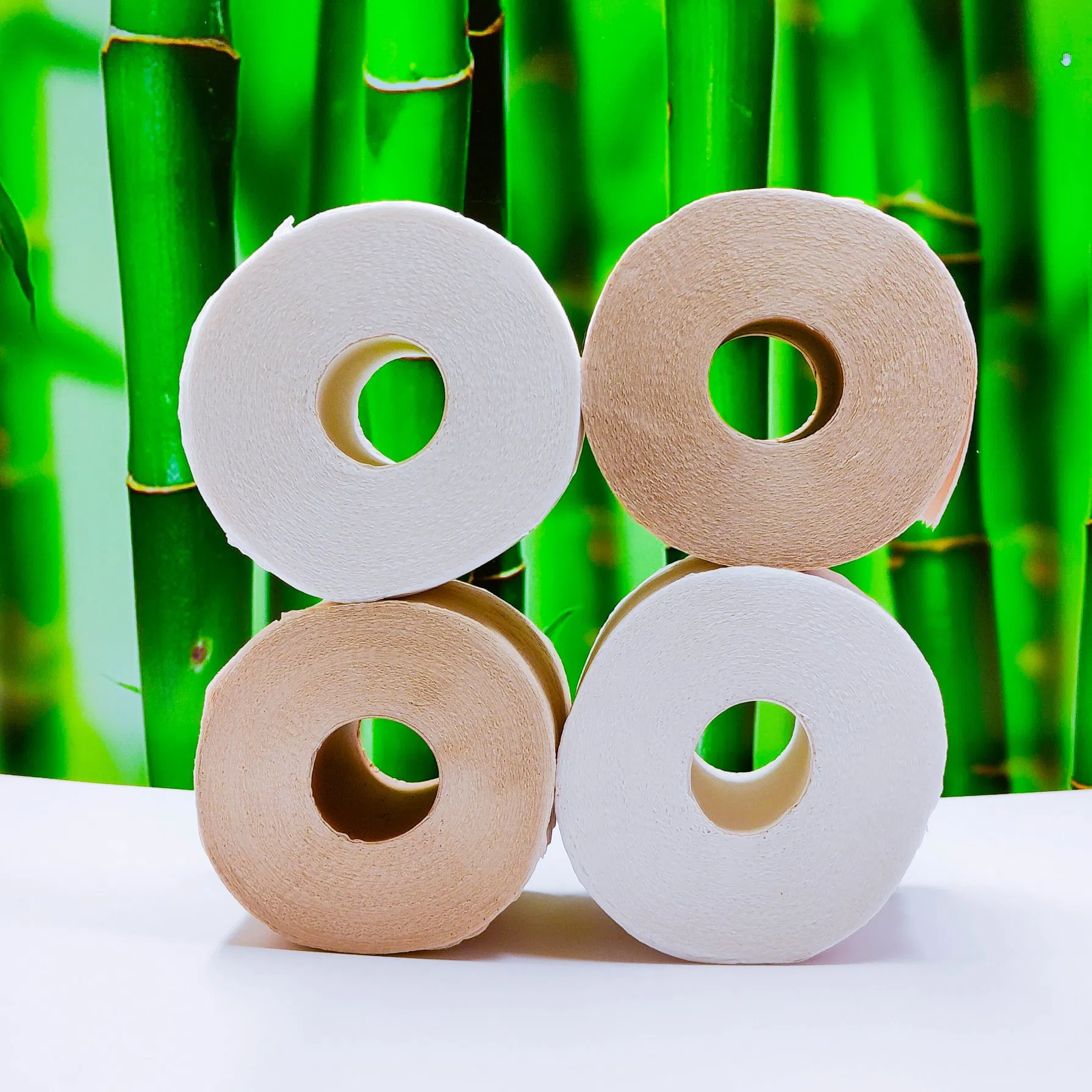 Sichuan 100g - 150g/Roll Customizable OEM/ODM Bamboo Toilet Roll Paper