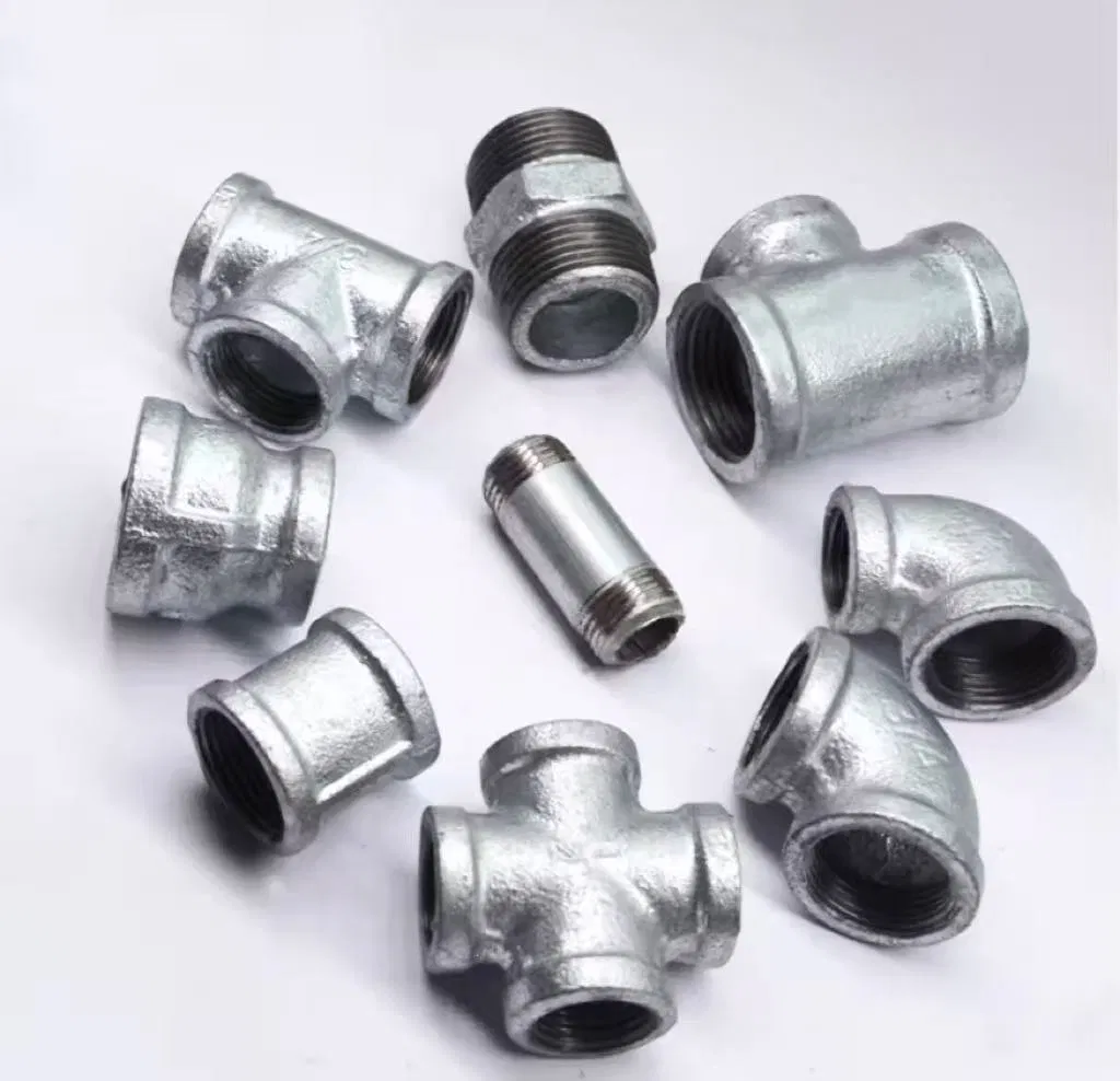 Galvanized Steel Socket Thread Coupling Malleable Cast Iron Pipe Fitting