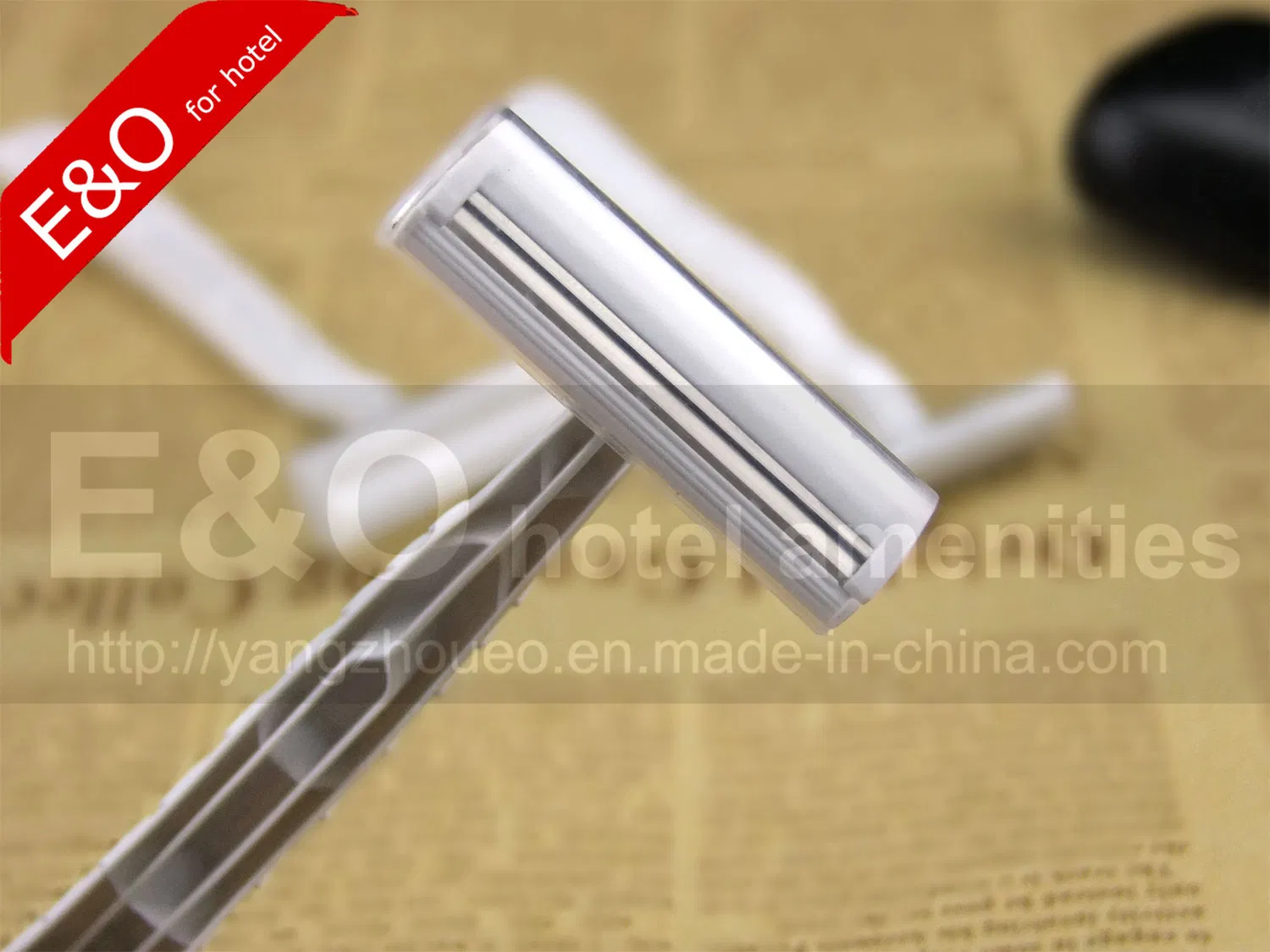 High Quality Hotel Amenity Hotel White Schick Disposable Shaving Razor