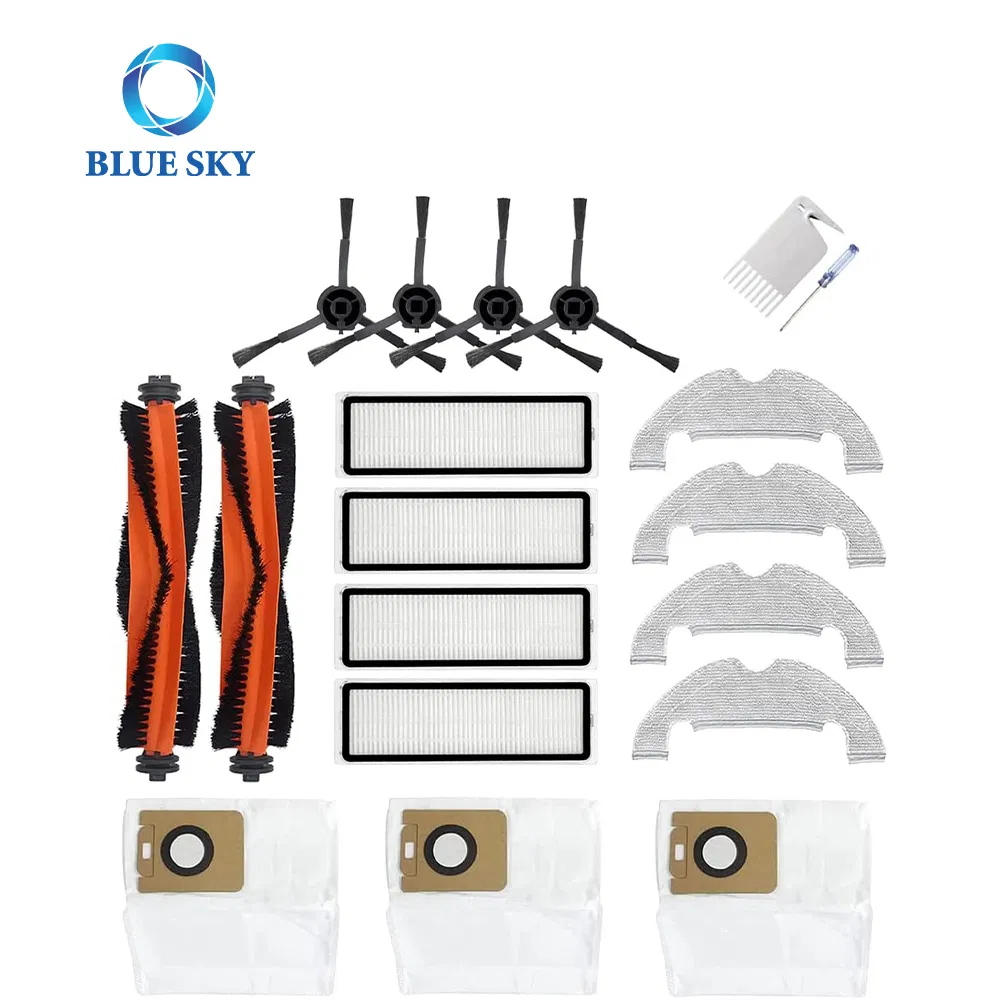 Replacement Accessories Kit for Dreame Bot Z10 PRO L10 Plus Robot Vacuum Cleaner HEPA Filter Main Brush Side Brush Mop Cloth Parts