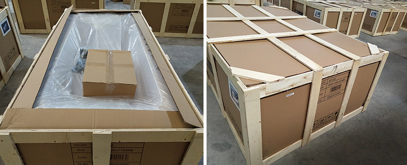 Акриловая гидромассажная ванна Anlaike с подогревом