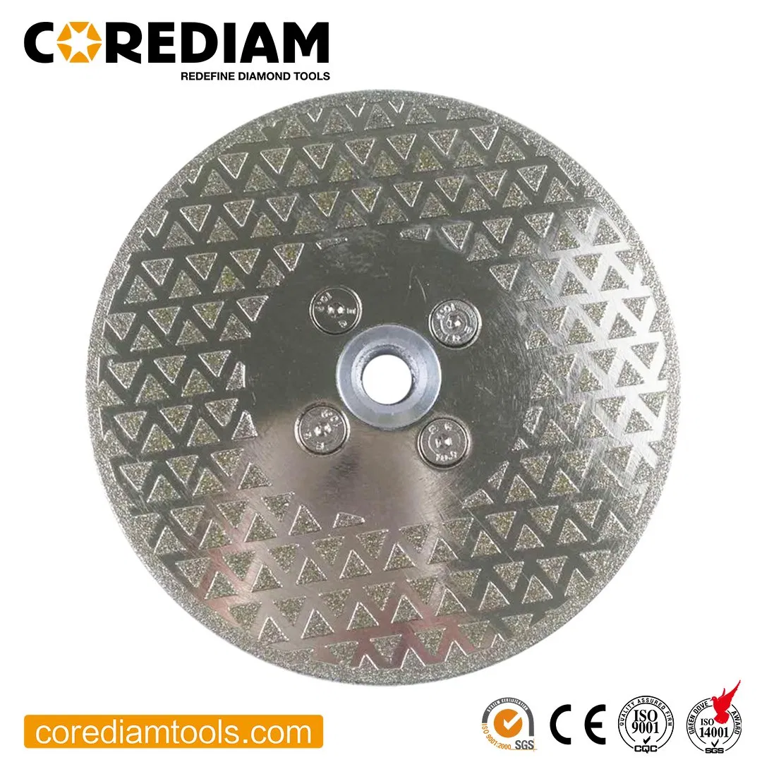 125mm Diamond Electroplated Saw Blade with Super Quality Starred Type/Diamond Tool