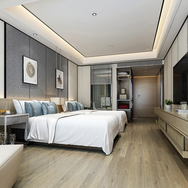 Factory Direct New Eco-Friendly Building Material: 400mm & 600mm Spc Wood Veneer Wall Panels, Waterproof & Moisture-Proof, Suitable for Various Applications.