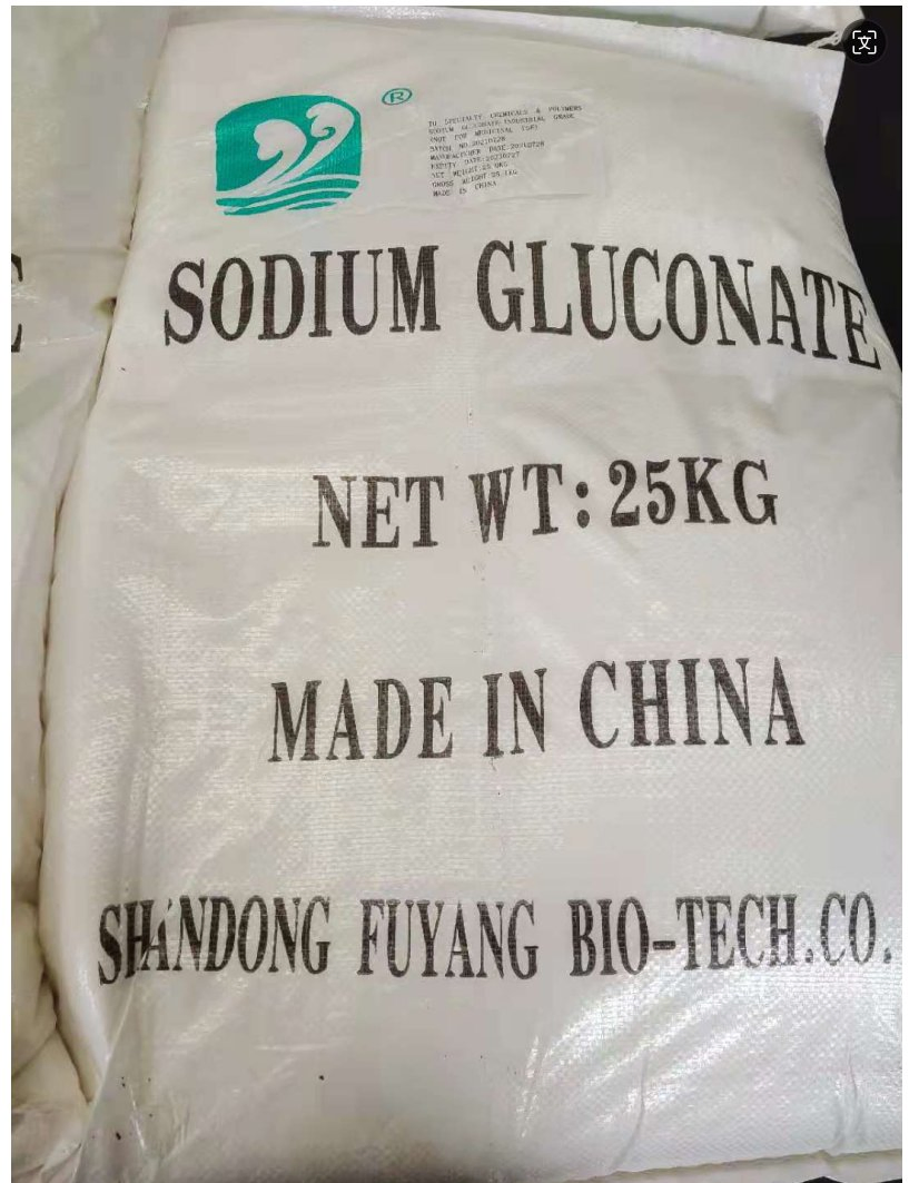 Sodium Gluconate, Concrete Admixture, Glass Cleaner, Metal Cleaner