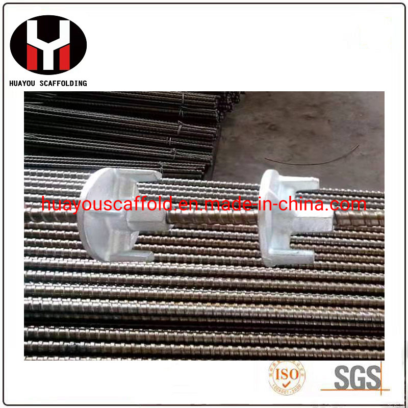 15/17mm Scaffolding Accessory Steel Carbon Thread Rod Tie Nut Formowrk Tie Rod Used for Construction