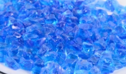 Glass Granule Landscaping Light Yellow Glass Shards