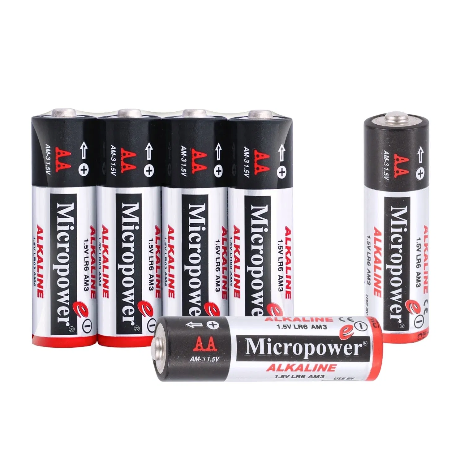 Щелочная батарейка AA LR6 Micropower, 1.5V