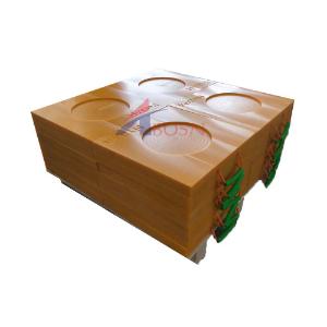 New Materials Round UHMWPE Sheet Crane Outrigger Pad for Sale