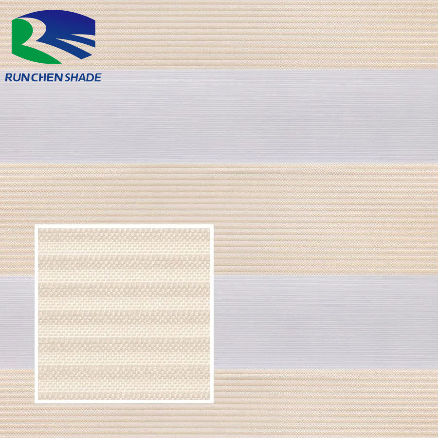 Motor Electrical Zebra Blinds Window Roller Shades of Living Room