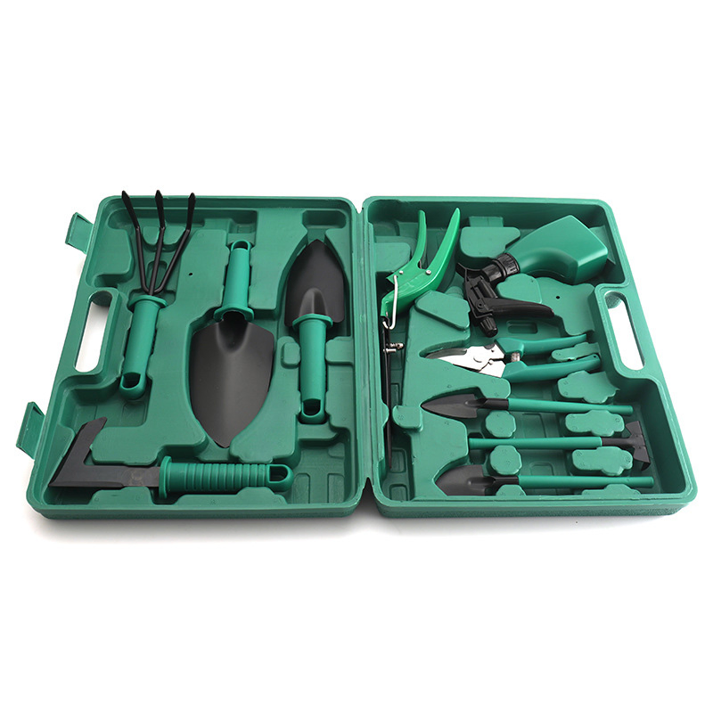Heavy Duty 10PCS Gardening Kit with Storage Organizer and Hand Tools Bl15797