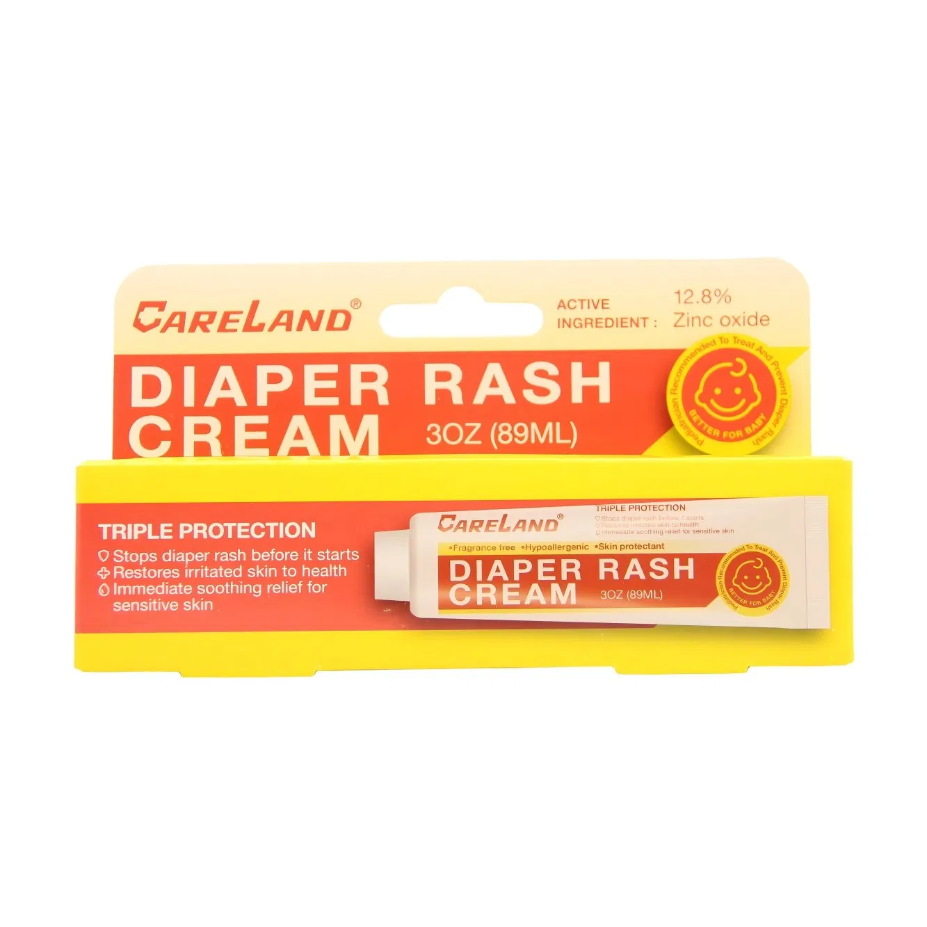 Wholesale Deep Moisturizer Skin Barrier Restore Cream Natural Ingredient Antibacterial Diaper Rash Cream for Sensitive Skin