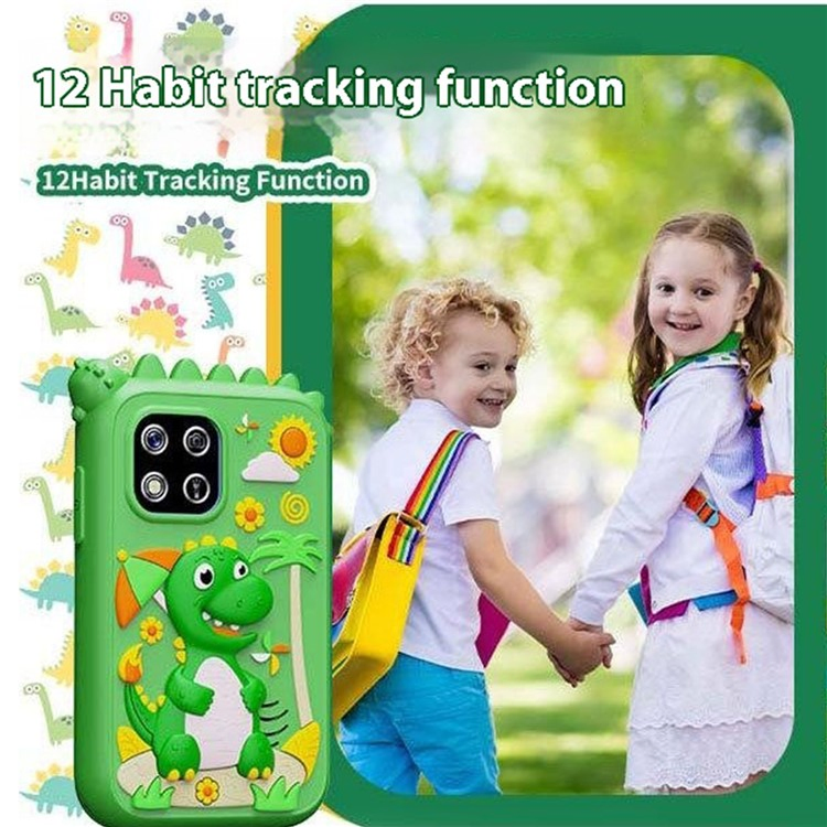 Kids Toy Phone Christmas Birthday Gifts 2.8" Learning Phone with Dual Camera