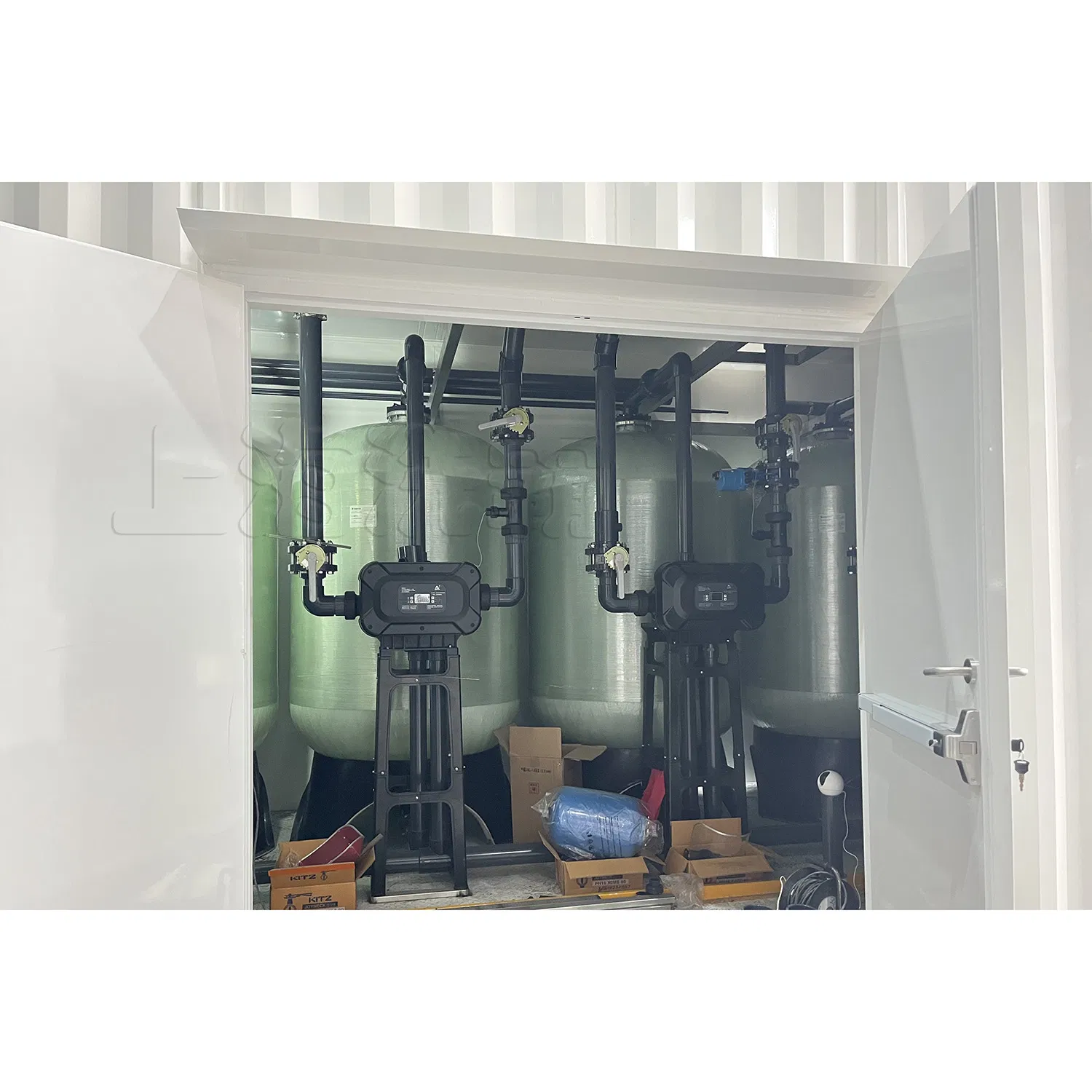 Intelligent Multi-Valve Automatic Softening Plant with Efficient Regeneration & IoT Water Monitoring