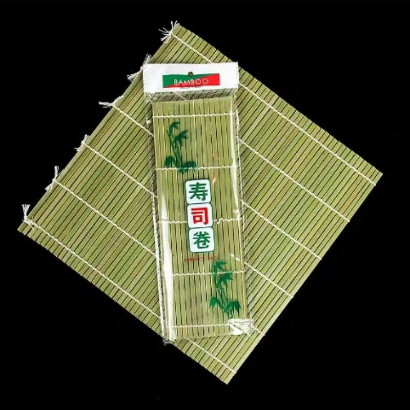 on Sale Nature Bamboo Handmade Sushi Rolling Mat for Restaurant Kitchen