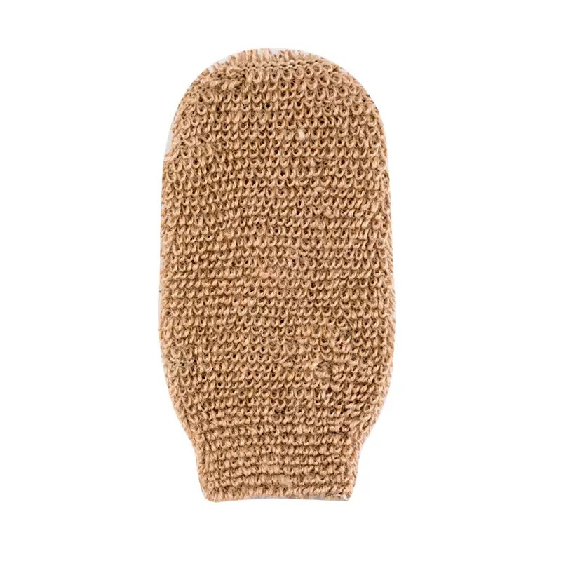 Eco-Friendly Jute Bath Gloves for Exfoliating and Cleansing