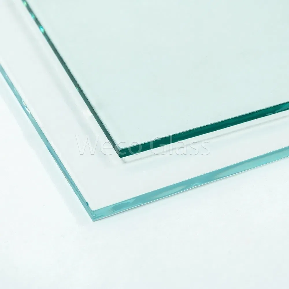 Lightweight 3660X2440mm Size Smooth Clear Float Glass for Glass Shower Doors