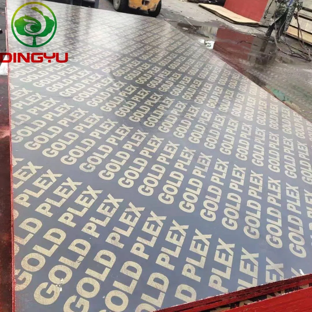 18mm Phenolic Glue Poplar Hardwood Core Film Faced Plywood Green Black Brown Construction Building
