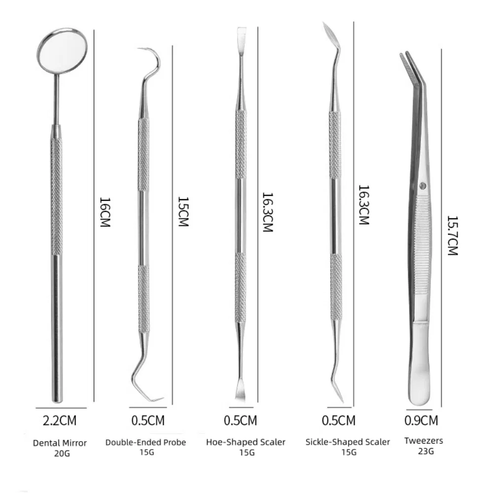 Anti-Slip Precision Stainless Steel Curved Lab Medical Dental Tweezers with Teeth