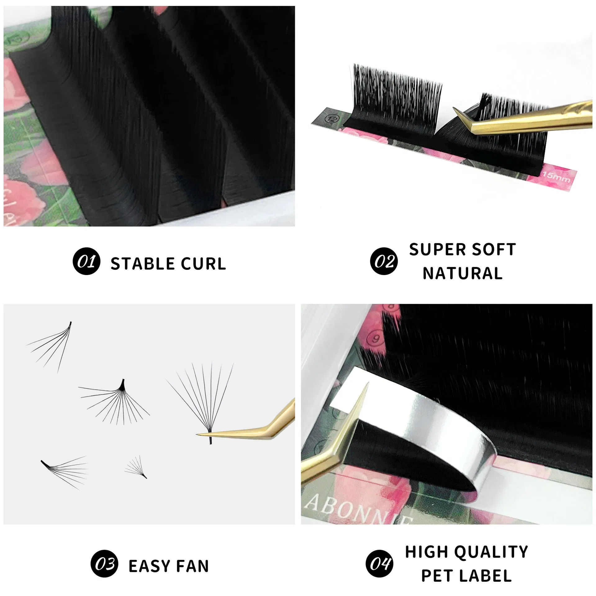 Cashmere Lash Extensions Volume Korean Silk Mink Eyelash