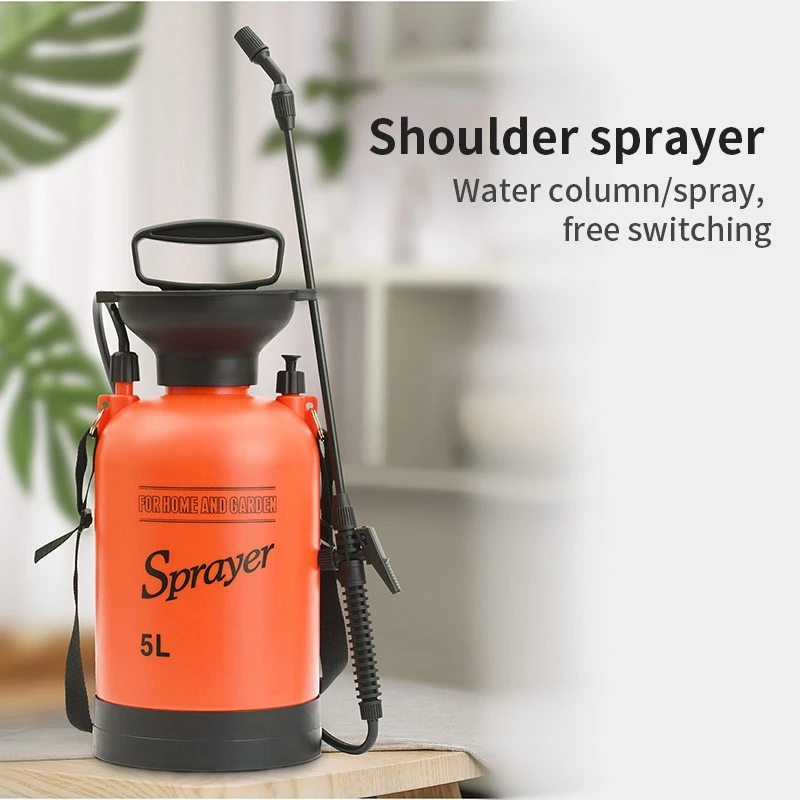 Garden Pressure Sprayer Bottle Outdoor Plant Flower Watering Sprayer Tools Garden Sprayer with Shoulder Strap Gardening Tool