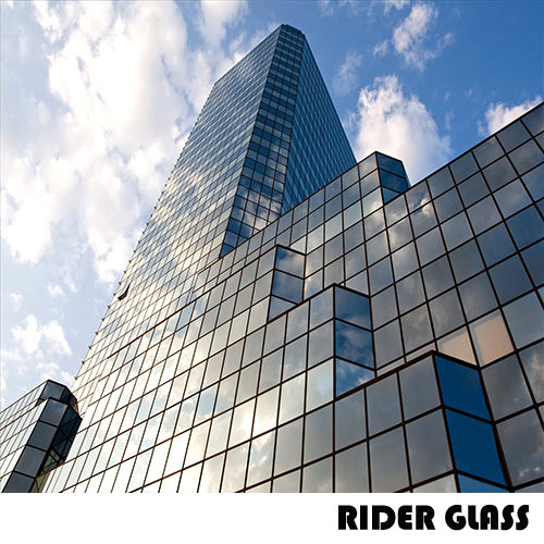 Clear Blue Low E Curved and Bent Insulated Curtain Glass Price