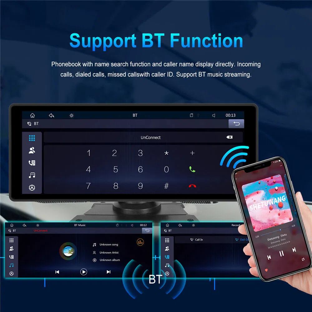 Портативный мультимедиа-плеер W509A с CarPlay и Android Auto