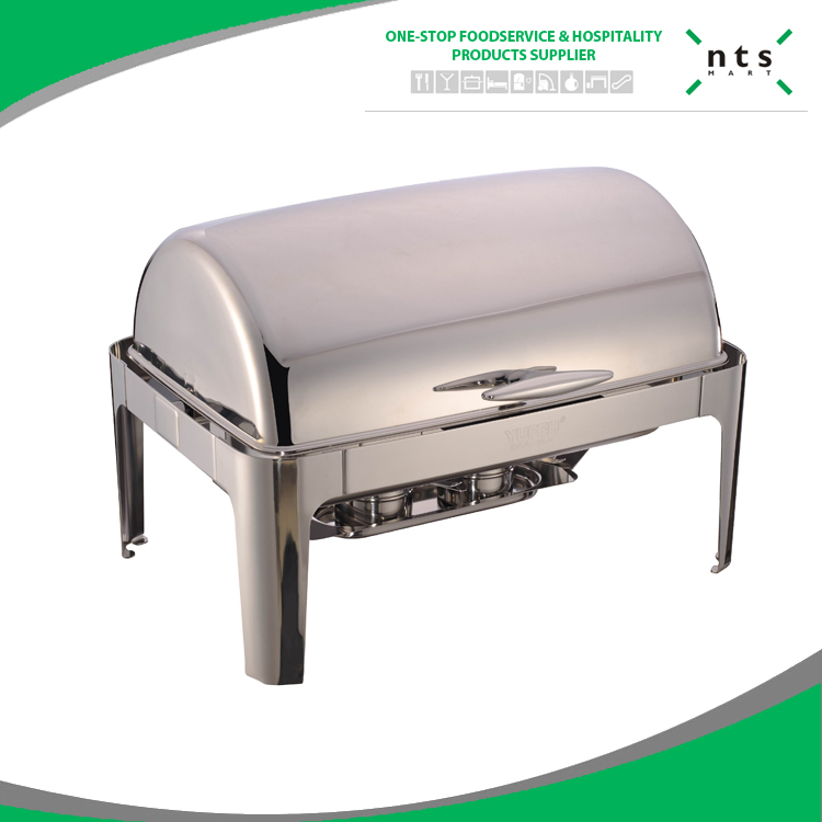 Full Size Roll Chafing Dish Food Warmer Chafing Dish for Hotel Buffet