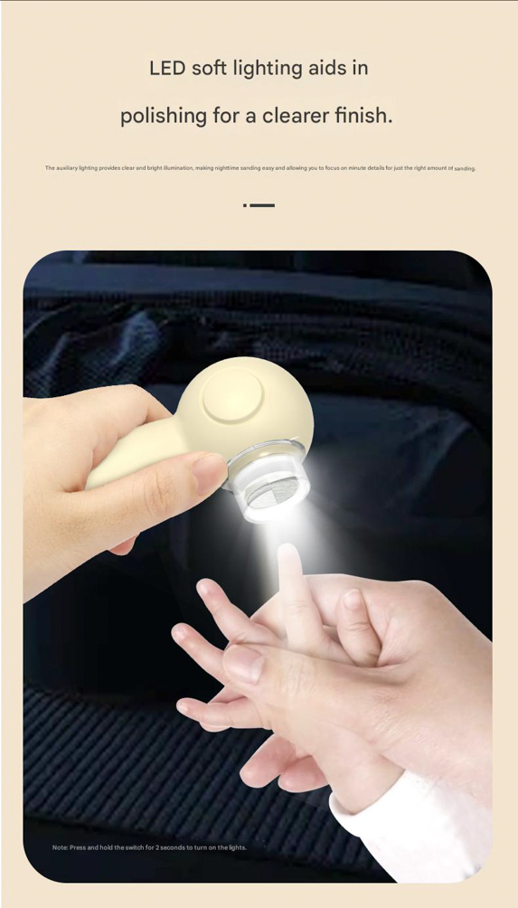 Safety Trimmer Clipper Electric Nail File for Toddler and Adults