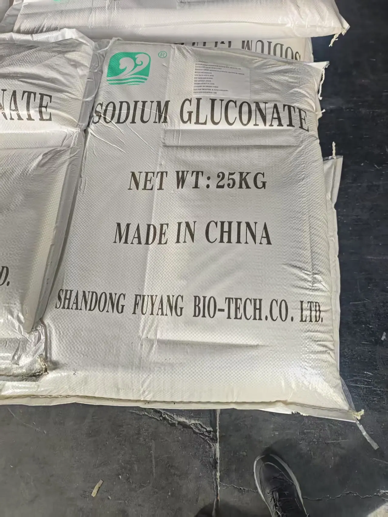 Fuyang Brand Industrial Tech Grade Concrete Admixture Additive Textile Auxiliary Agent Sodium Gluconate Powder