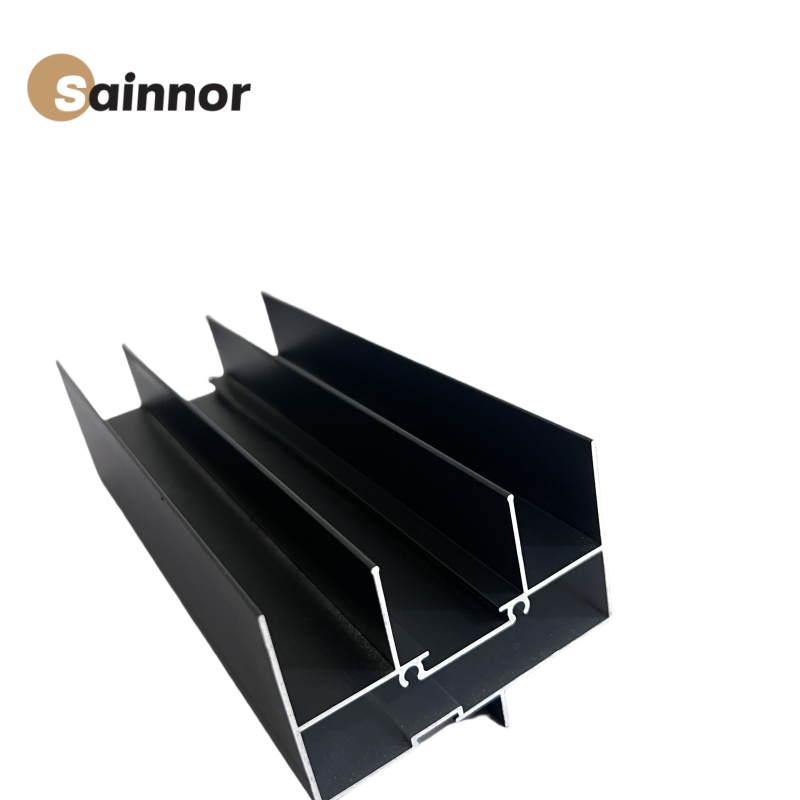 Durable Powder Coating Aluminum Extrusion Profiles for Windows